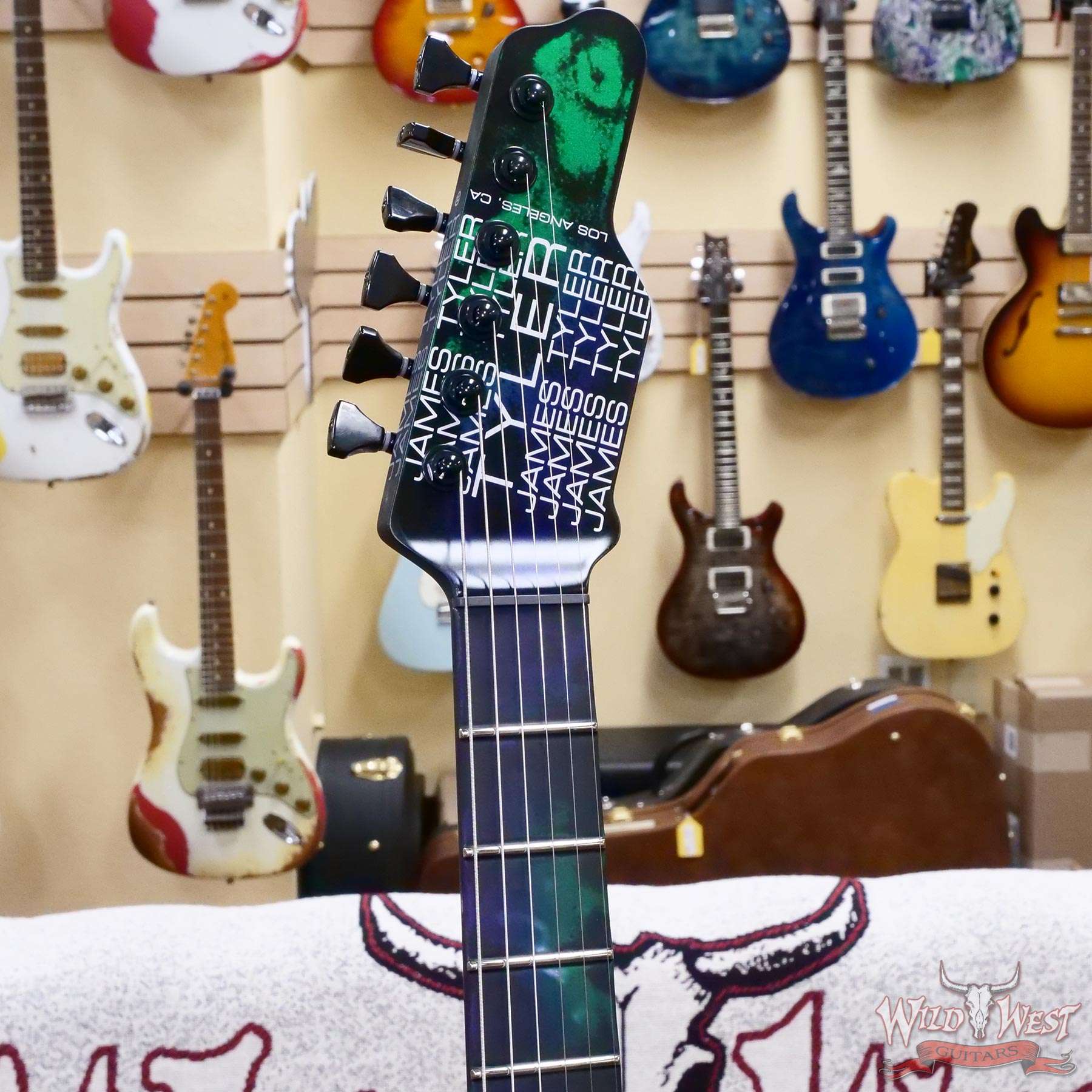 jtg-24225-d2__wwg.jpg James Tyler USA Studio Elite HD HSS Maple Neck & Fingerboard Thin Neck Alien Guano with Black Hardware 7.60 LBS - Image 7