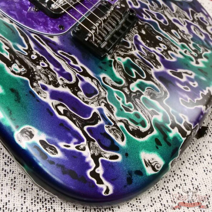 James Tyler USA Studio Elite HD HSS Maple Neck & Fingerboard Thin Neck Alien Guano with Black Hardware 7.60 LBS - Image 9