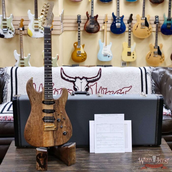 James Tyler USA Studio Elite HSS Rear Rout Black Limba Body & Neck Rosewood Fingerboard Matte Natural 6.60 LBS - Image 6