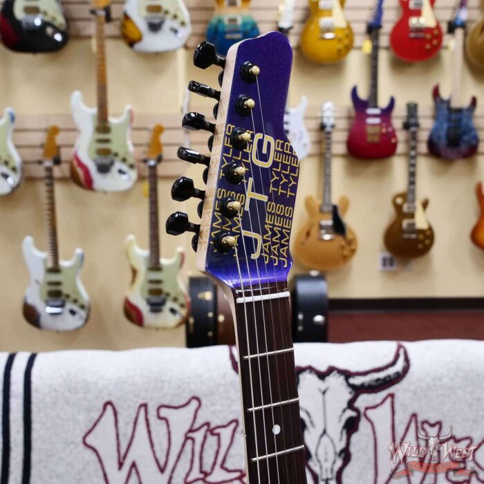 James Tyler JTG MK1 HSS Alder Body Maple Neck with Rosewood Fingerboard Chameleon 7.90 LBS - Image 7