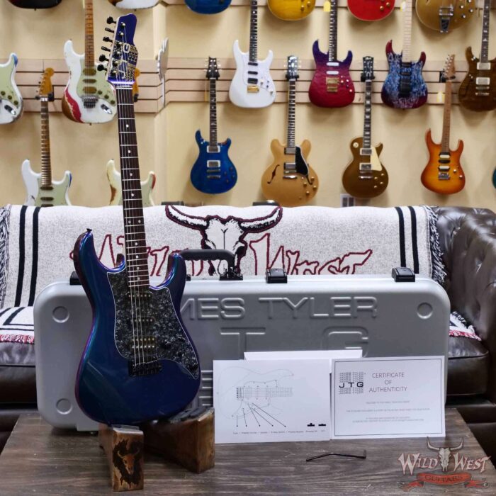 James Tyler JTG MK1 HSS Alder Body Maple Neck with Rosewood Fingerboard Chameleon 7.90 LBS - Image 6