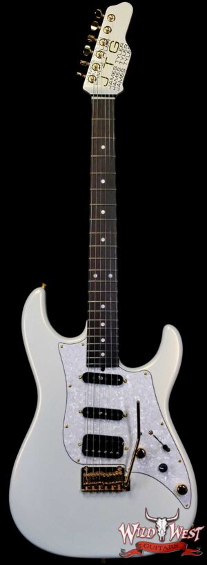 James Tyler JTG MK1 HSS Alder Body Maple Neck with Rosewood Fingerboard Pearl White 7.75 LBS