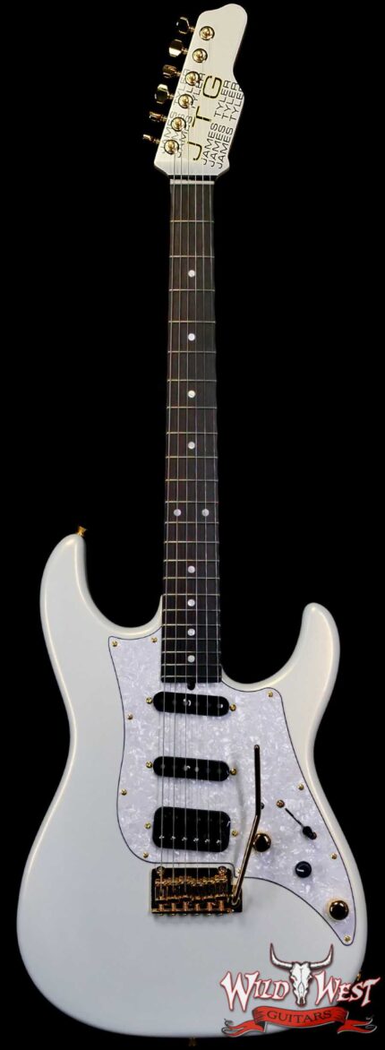 James Tyler JTG MK1 HSS Alder Body Maple Neck with Rosewood Fingerboard Pearl White 7.75 LBS