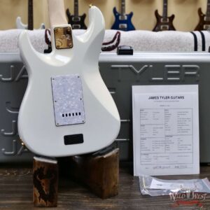 James Tyler JTG MK1 HSS Alder Body Maple Neck with Rosewood Fingerboard Pearl White 7.95 lbs - Image 10