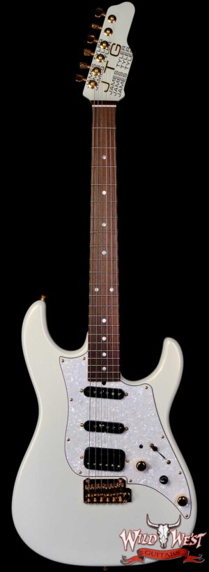 James Tyler JTG MK1 HSS Alder Body Maple Neck with Rosewood Fingerboard Pearl White 7.95 lbs