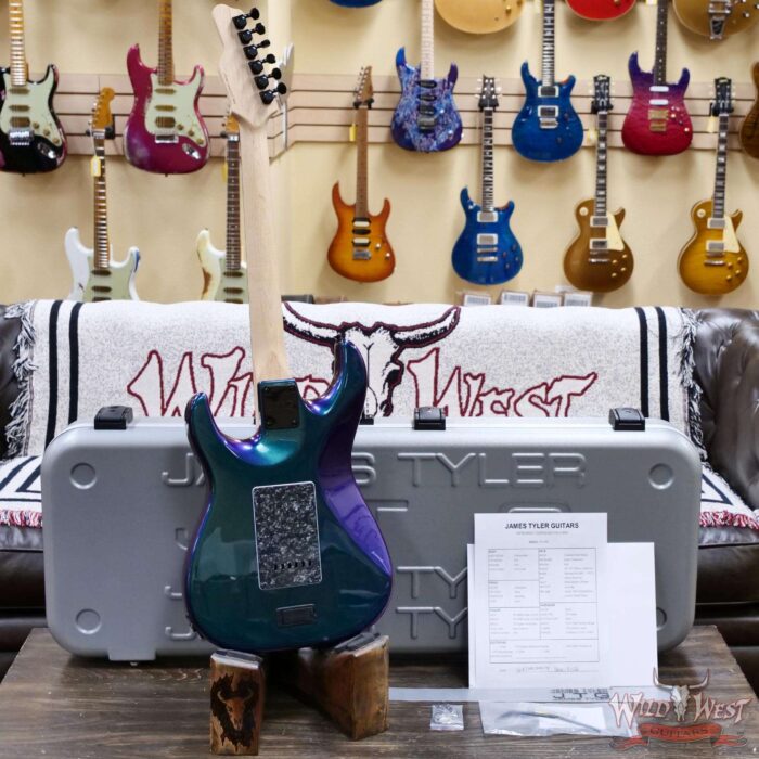 James Tyler JTG MK1 HSS Alder Body Maple Neck with Rosewood Fingerboard Chameleon 8.15 lbs - Image 8