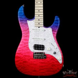 James Tyler 2018 NAMM Studio Elite HD w/ Midboost Preamp HSS Quilt Maple Top Transparent Jimburst - Image 4