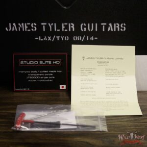 James Tyler 2018 NAMM Studio Elite HD w/ Midboost Preamp HSS Quilt Maple Top Transparent Purple - Image 14