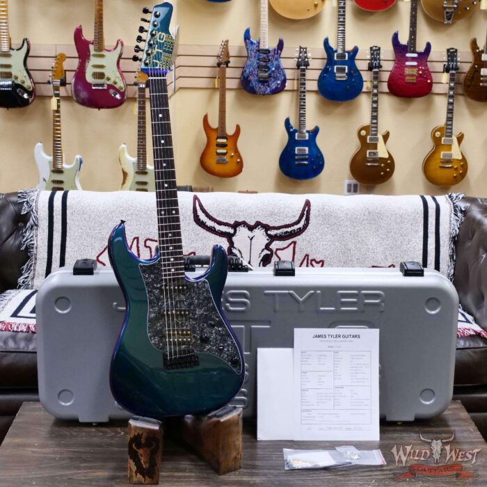 James Tyler JTG MK1 HSS Alder Body Maple Neck with Rosewood Fingerboard Chameleon 8.10 lbs - Image 6