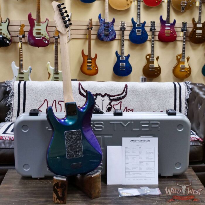 James Tyler JTG MK1 HSS Alder Body Maple Neck with Rosewood Fingerboard Chameleon 8.10 lbs - Image 9