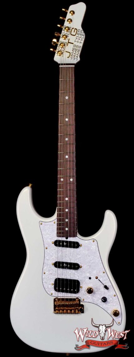 James Tyler JTG MK1 HSS Alder Body Maple Neck with Rosewood Fingerboard Pearl White 7.95 LBS