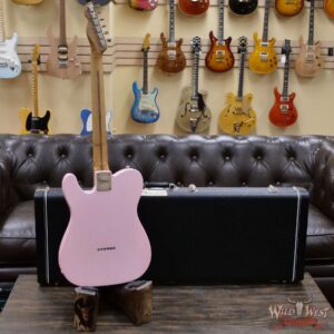 LsL T-Bone One Alder Body with Roasted Maple Neck P90 and Humbucker Light Aging Ice Pink - Image 9