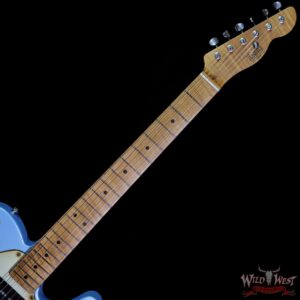 LsL T-Bone One Alder Body with Roasted Maple Neck P90 and Humbucker Light Aging Desoto Pearl - Image 4