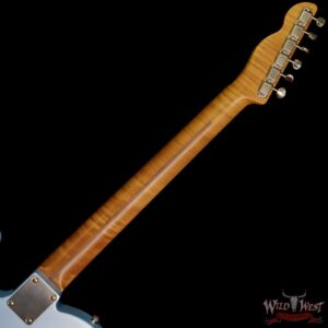 LsL T-Bone One Alder Body with Roasted Maple Neck P90 and Humbucker Light Aging Desoto Pearl - Image 5