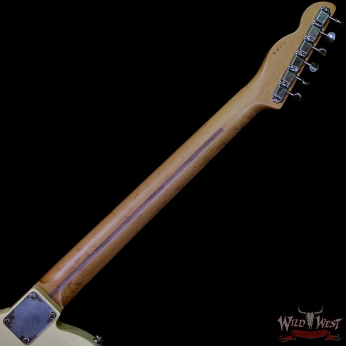 LsL T-Bone One Alder Body Roasted Birdseye Maple Neck Double Humbucker HH Medium Aging Blonde - Image 5
