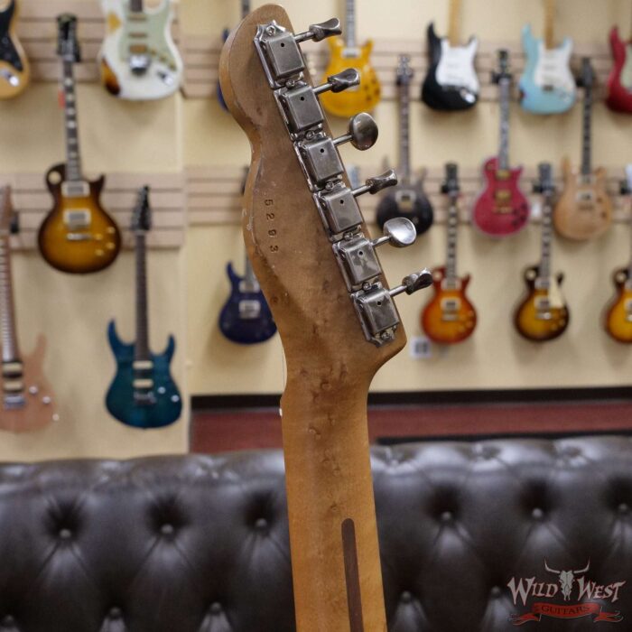 LsL T-Bone One Alder Body Roasted Birdseye Maple Neck Double Humbucker HH Medium Aging Surf Green - Image 10