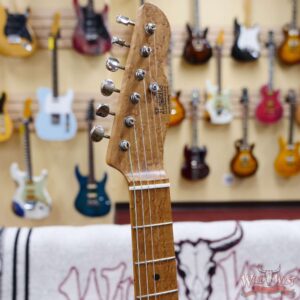 LsL T-Bone One Alder Body Roasted Birdseye Maple Neck Double Humbucker HH Medium Aging Butterscotch - Image 7