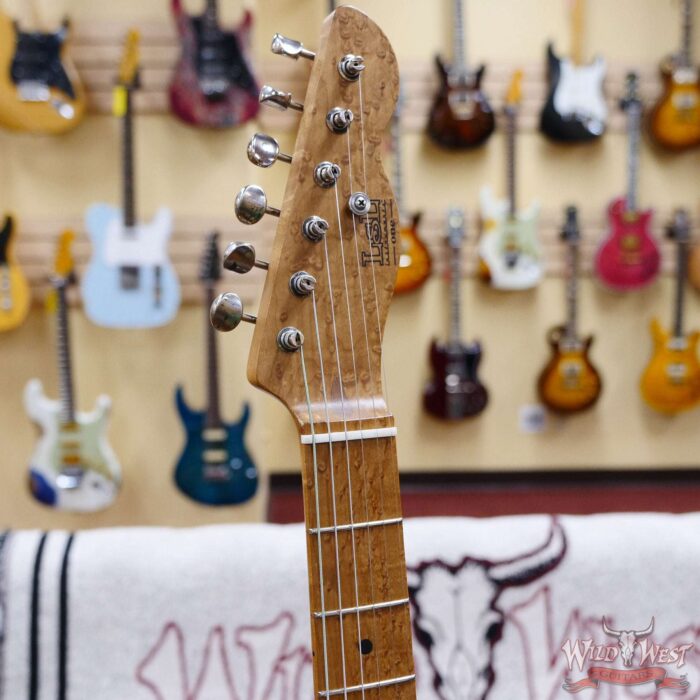 LsL T-Bone One Alder Body Roasted Birdseye Maple Neck Double Humbucker HH Medium Aging Butterscotch - Image 7
