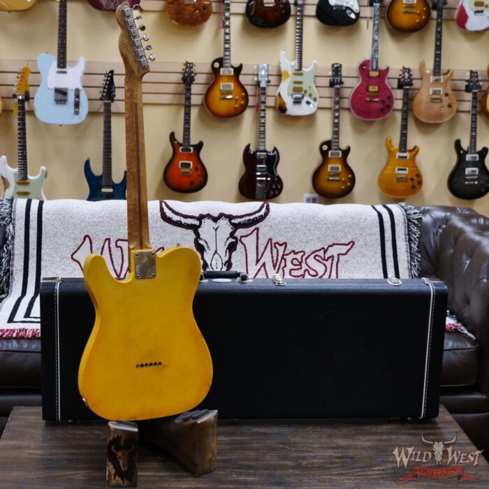 LsL T-Bone One Alder Body Roasted Birdseye Maple Neck Double Humbucker HH Medium Aging Butterscotch - Image 9