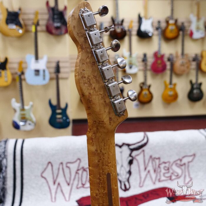 LsL T-Bone One Alder Body Roasted Birdseye Maple Neck Double Humbucker HH Medium Aging Butterscotch - Image 10