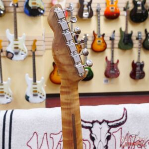 LsL T-Bone One HH Roasted Flame Maple Neck Double Humbucker Butterscotch - Image 10