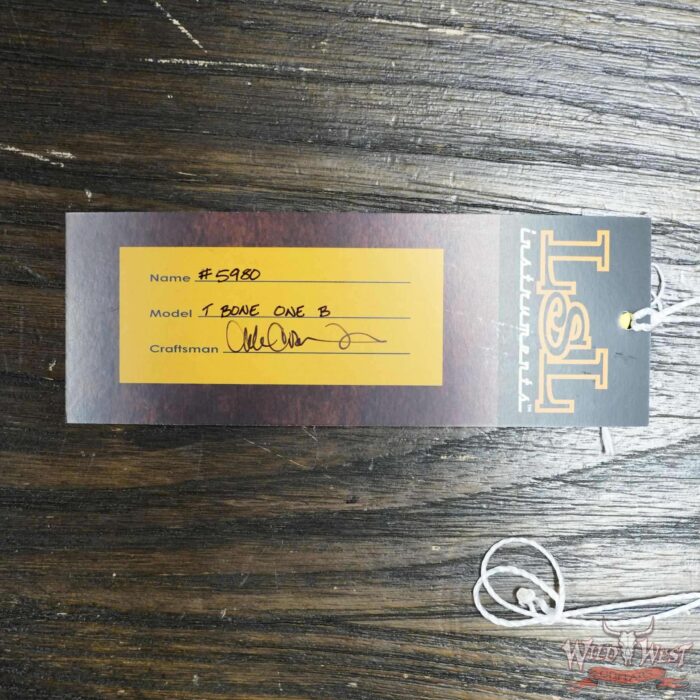 LsL T-Bone One HH Roasted Maple Neck Double Humbucker Butterscotch 7.70 LBS - Image 12