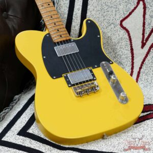 LsL T-Bone One HH Roasted Maple Neck Double Humbucker Butterscotch 7.70 LBS - Image 7