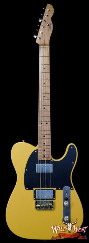 LsL T-Bone One HH Roasted Maple Neck Double Humbucker Butterscotch 7.70 LBS