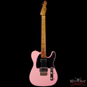 LsL T-Bone One HH Roasted Flame Maple Neck Double Humbucker Shell Pink - Image 3