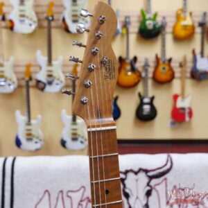 LsL T-Bone One HH Roasted Flame Maple Neck Double Humbucker Shell Pink - Image 7