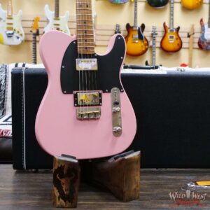 LsL T-Bone One HH Roasted Flame Maple Neck Double Humbucker Shell Pink - Image 8
