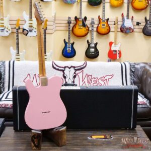 LsL T-Bone One HH Roasted Flame Maple Neck Double Humbucker Shell Pink - Image 9