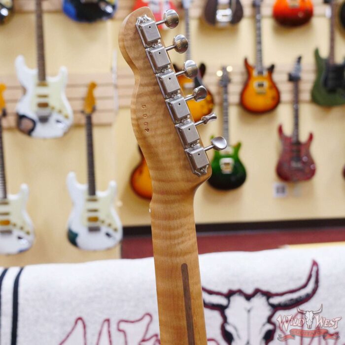 LsL T-Bone One HH Roasted Flame Maple Neck Double Humbucker Shell Pink - Image 10
