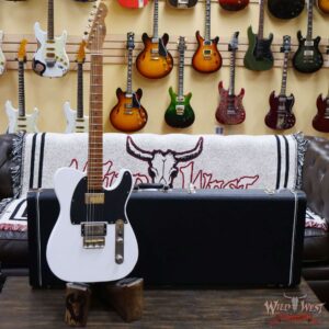 LsL T-Bone One HH Roasted Flame Maple Neck Double Humbucker Vintage White - Image 6