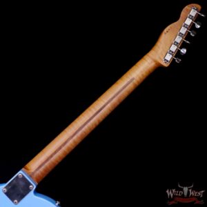 LsL T-Bone One HH Roasted Flame Maple Neck Double Humbucker Desoto Pearl - Image 5