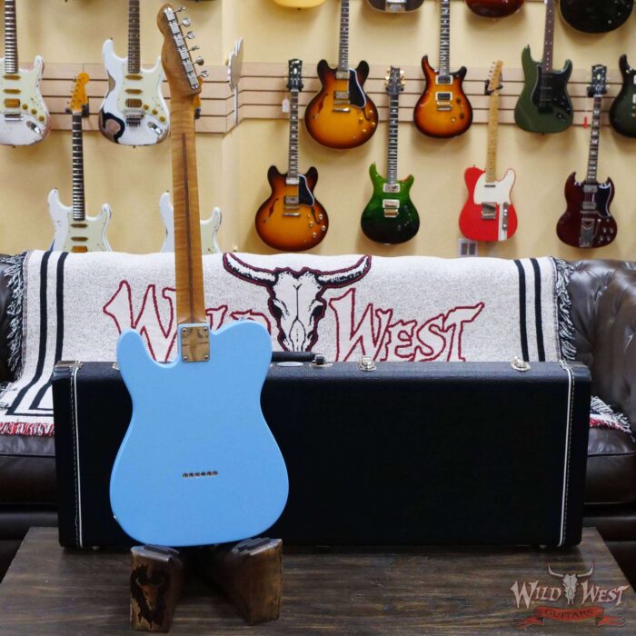 LsL T-Bone One HH Roasted Flame Maple Neck Double Humbucker Desoto Pearl - Image 9