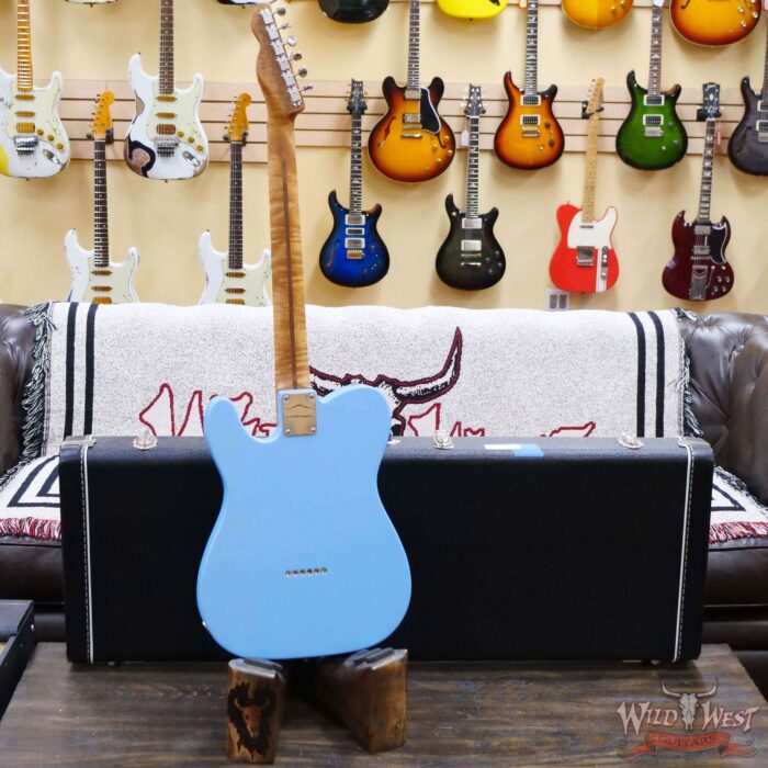 LsL T-Bone One HH Roasted Flame Maple Neck Double Humbucker Desoto Pearl - Image 9