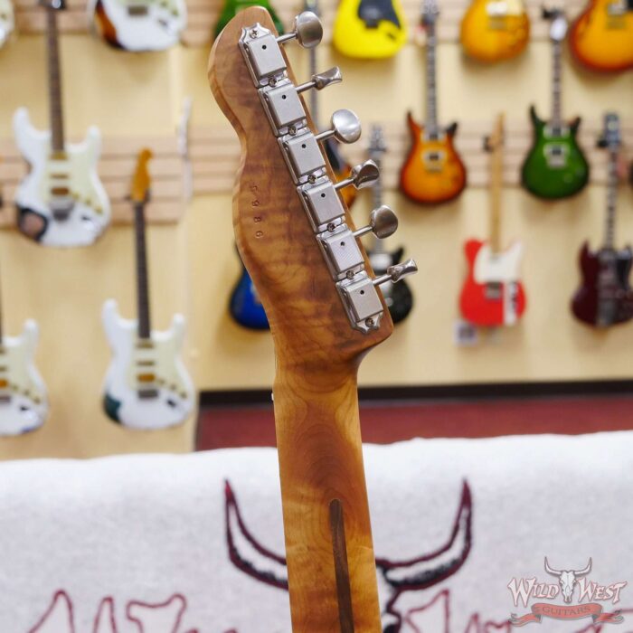 LsL T-Bone One HH Roasted Flame Maple Neck Double Humbucker Desoto Pearl - Image 10