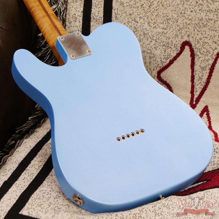 LsL T-Bone One HH Roasted Flame Maple Neck Double Humbucker Desoto Pearl - Image 11