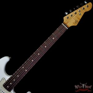 LsL Saticoy One B S Style HSS Roasted Maple Neck Rosewood Fingerboard Vintage White - Image 4