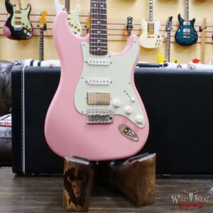 LsL Saticoy One B S Style HSS Roasted Flame Maple Neck Rosewood Fingerboard Shell Pink - Image 8