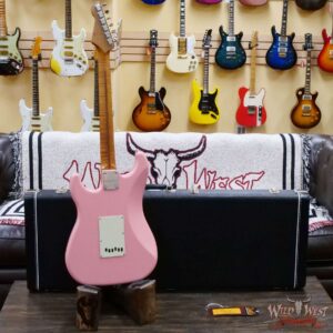 LsL Saticoy One B S Style HSS Roasted Flame Maple Neck Rosewood Fingerboard Shell Pink - Image 9