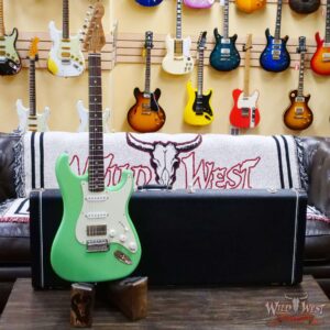 LsL Saticoy One B S Style HSS Roasted Flame Maple Neck Rosewood Fingerboard Surf Green - Image 6