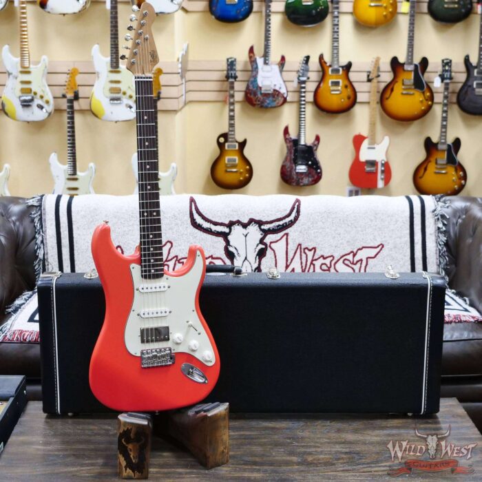 LsL Saticoy One B S Style HSS Roasted Maple Neck Rosewood Fingerboard Fiesta Red - Image 6