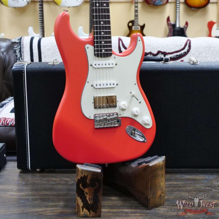 LsL Saticoy One B S Style HSS Roasted Maple Neck Rosewood Fingerboard Fiesta Red - Image 8