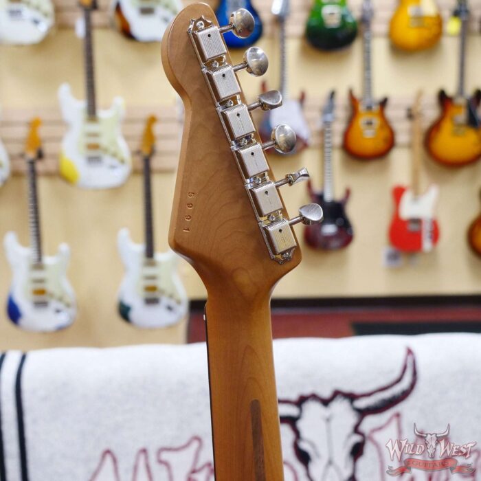 LsL Saticoy One B S Style HSS Roasted Maple Neck Rosewood Fingerboard Fiesta Red - Image 10