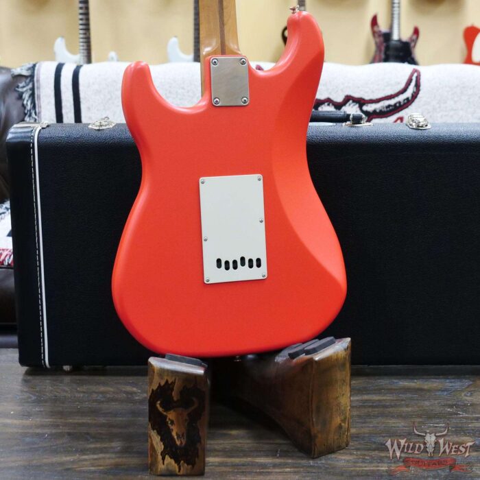 LsL Saticoy One B S Style HSS Roasted Maple Neck Rosewood Fingerboard Fiesta Red - Image 11