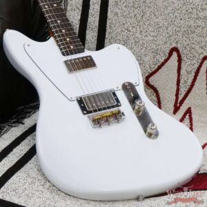 LsL Silverlake One HH Roasted Flame Maple Neck Rosewood Fingerboard Olympic White - Image 8