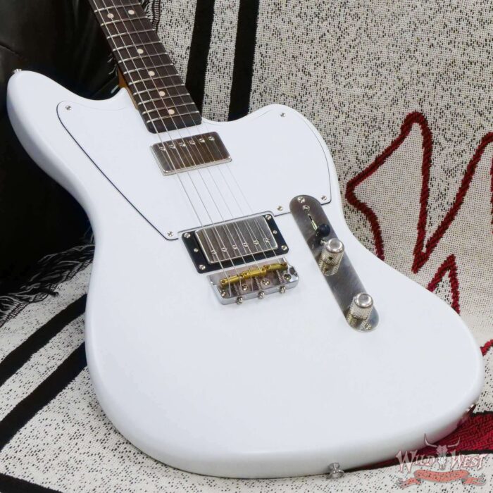 LsL Silverlake One HH Roasted Flame Maple Neck Rosewood Fingerboard Olympic White - Image 8