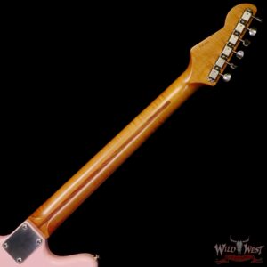 LsL Silverlake One HH Roasted Flame Maple Neck Rosewood Fingerboard Shell Pink - Image 5